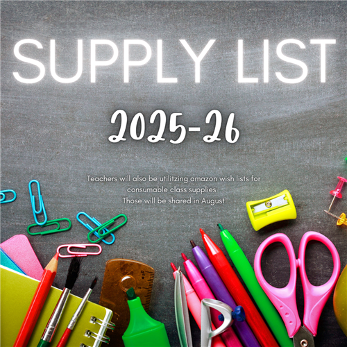 teachers will also be using amazon wish lists for class supplies.  coming in august